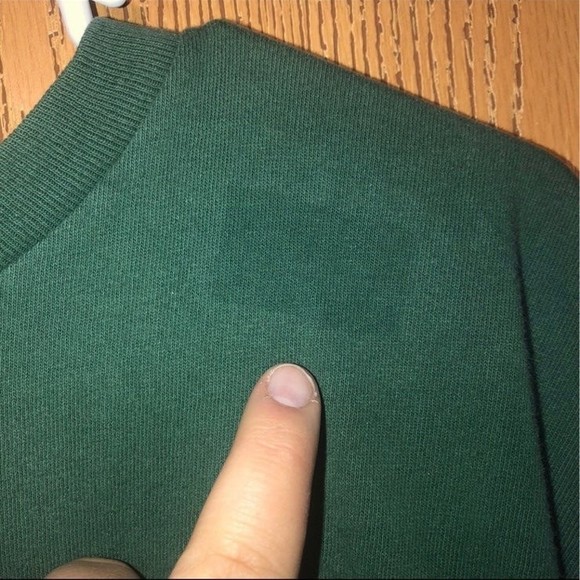 Vintage Reebok Men’s Green Retro Basic Casual T-Shirt Size Large - Picture 3 of 6